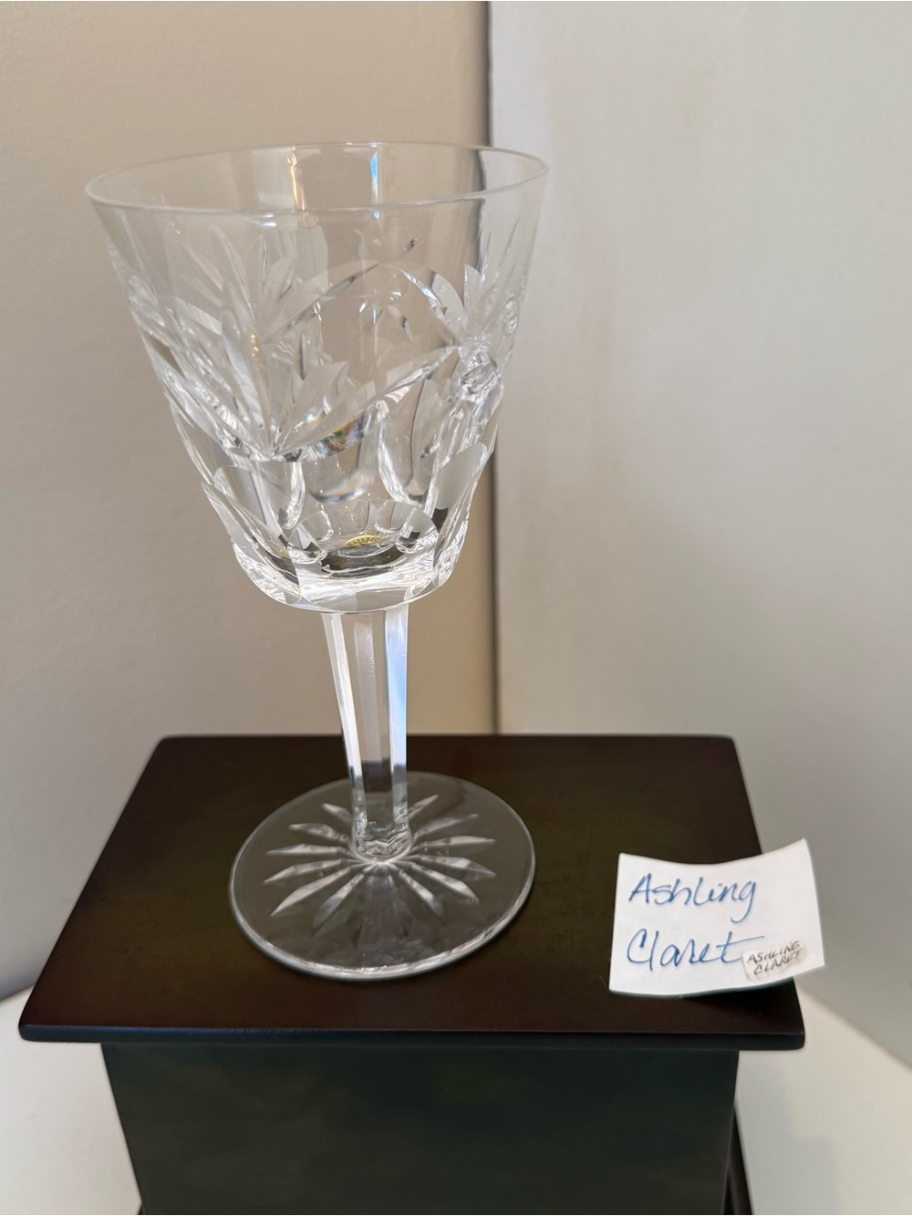 Waterford Ashling Cut Crystal Claret Wine Glass Single Replacement